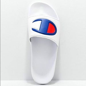 White Champion Slides!!!